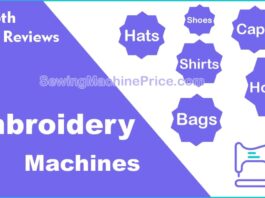 Best Embroidery Machines for Shirts, Hats, Patches and Hoodies
