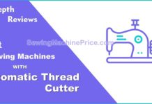 Best Sewing Machines with Automatic Thread Cutter and Trimmer